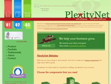 Tablet Screenshot of plexitynet.com.au